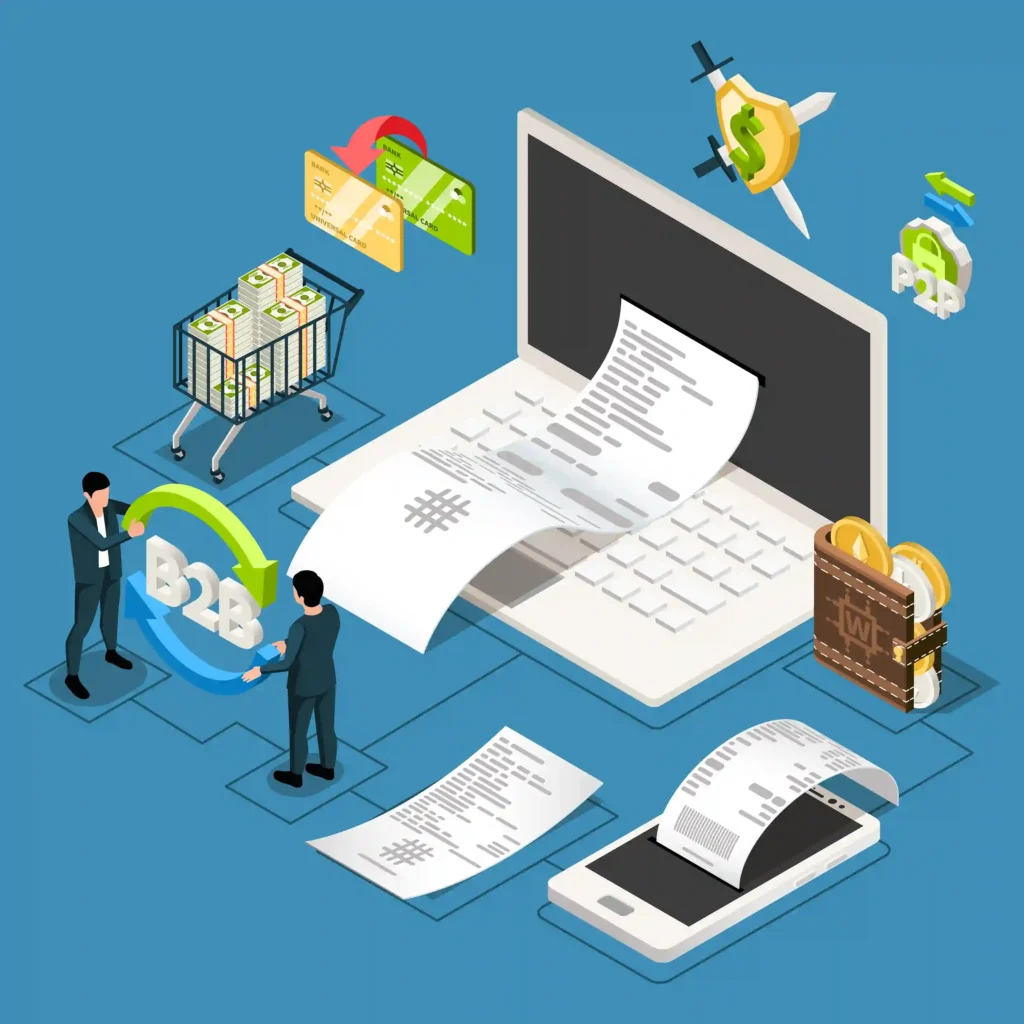 this illustration displays the process of medical billing software used in medical billing services to help health care provider, physicians, dental health, mental health small practices and private clinics to improve their cash flow increase A/R recovery.
