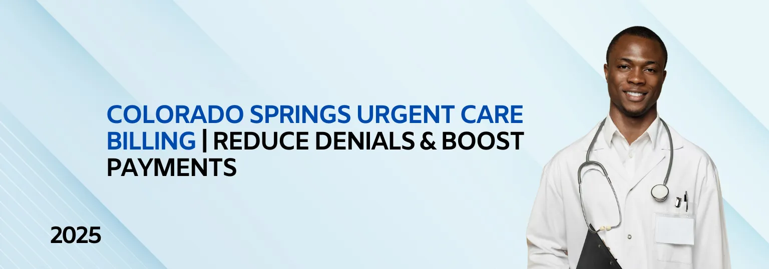 Medical Billing for Colorado Springs Urgent Care Centers | Reduce Denials, Get Paid Faster