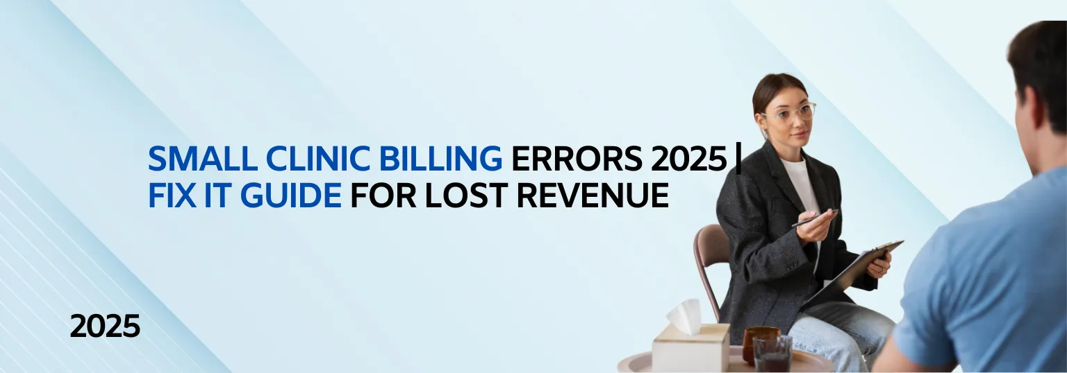 Why Small Clinics Still Lose 10-15% of Revenue Through Billing Errors (2025 Fix-It Guide)