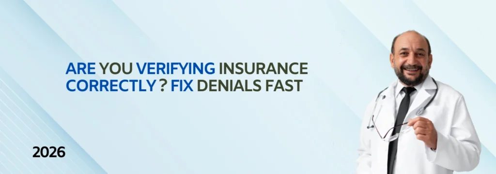 Insurance verification checklist for small clinics to fix claim denials fast in 2026